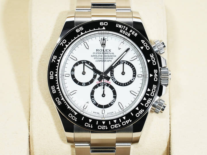 Rolex Daytona Ref.126500LN Stainless Steel White Dial Pre-owned dzn88wrx
