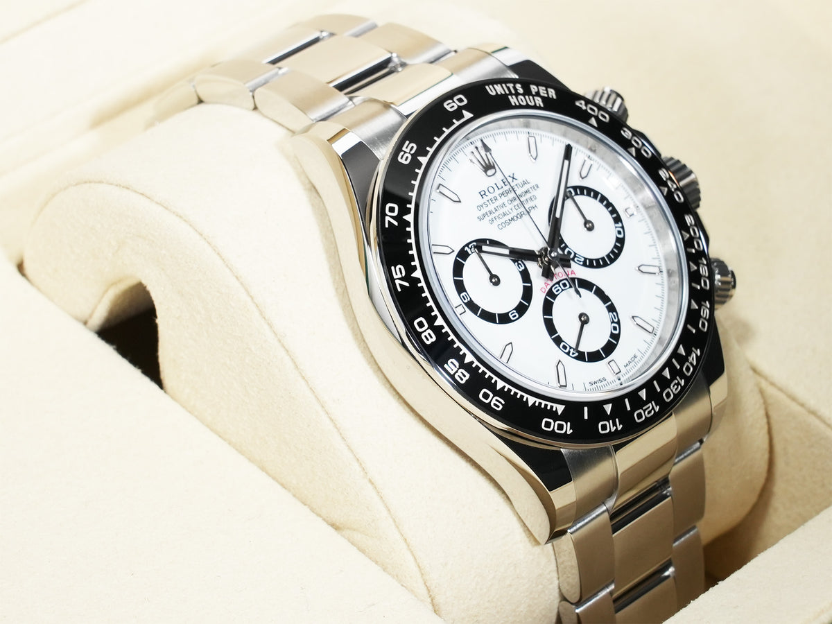 Rolex Daytona Ref.126500LN Stainless Steel White Dial Pre-owned dzn88wrx