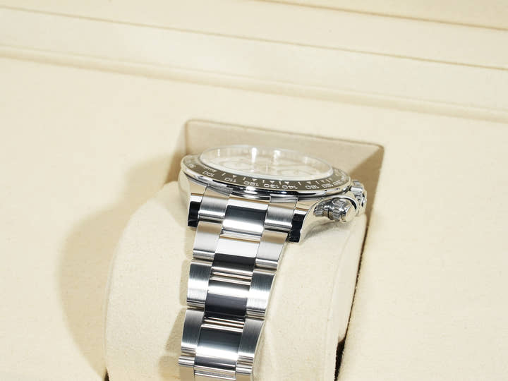 Rolex Daytona Ref.126500LN Stainless Steel White Dial Pre-owned dzn88wrx