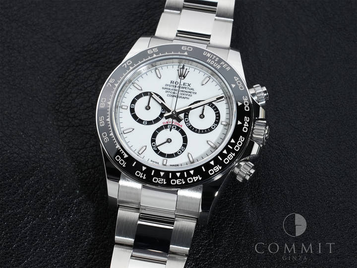 Rolex Daytona Ref.126500LN Stainless Steel White Dial Pre-owned dzn88wrx