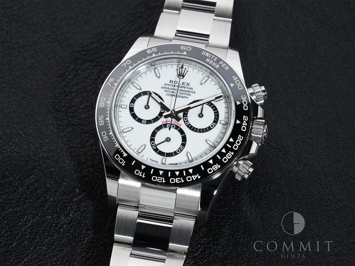 Rolex Daytona Ref.126500LN Stainless Steel White Dial Pre-owned dzn88wrx
