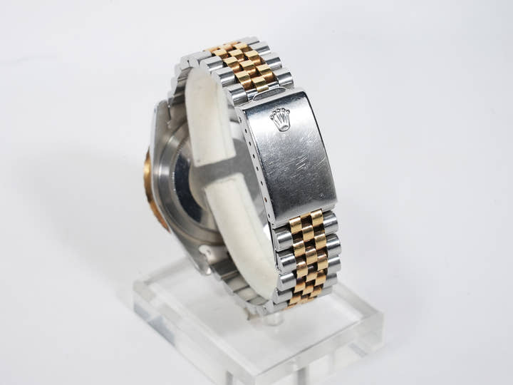 ロレックス GMTマスター Ref.1675/3 ステンレススチール/イエローゴールド ブラック文字盤 ジュビリーブレスレット 中古 miwuvqp2