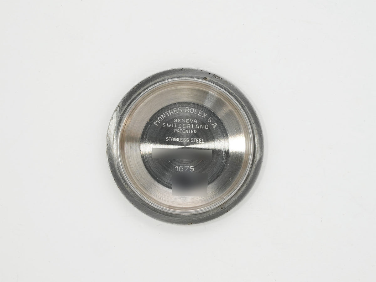 ロレックス GMTマスター Ref.1675/3 ステンレススチール/イエローゴールド ブラック文字盤 ジュビリーブレスレット 中古 miwuvqp2