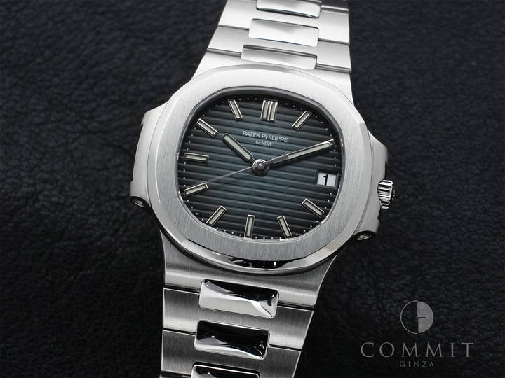 パテックフィリップ ノーチラス Ref.5800/1A-001 ステンレススチール ブルー文字盤 美品 frcy93qg