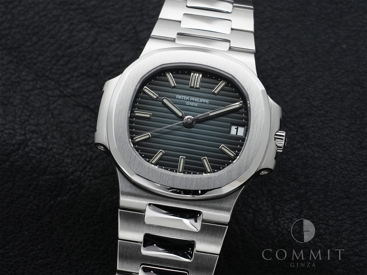 パテックフィリップ ノーチラス Ref.5800/1A-001 ステンレススチール ブルー文字盤 美品 frcy93qg