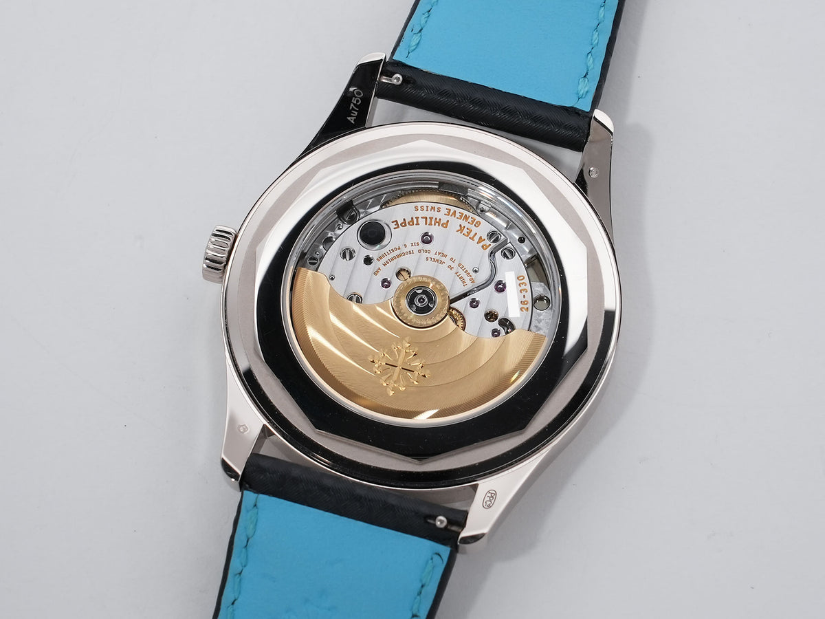 パテックフィリップ カラトラバ Ref.6007G-011 ホワイトゴールド エボニーブラック文字盤 美中古 ivo2pxo9