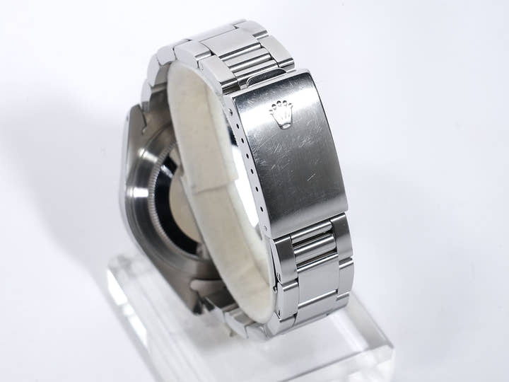 ロレックス エクスプローラーII Ref.16570 ステンレススチール ホワイト文字盤 オイスターブレスレット 中古 ptraigfe