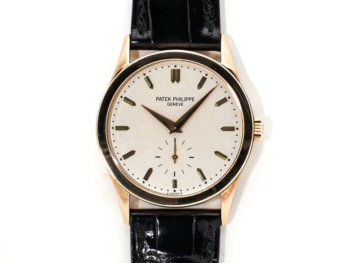 Patek Philippe Calatrava Ref. 5096J Yellow Gold Silver Dial Pre-owned uijfjun5