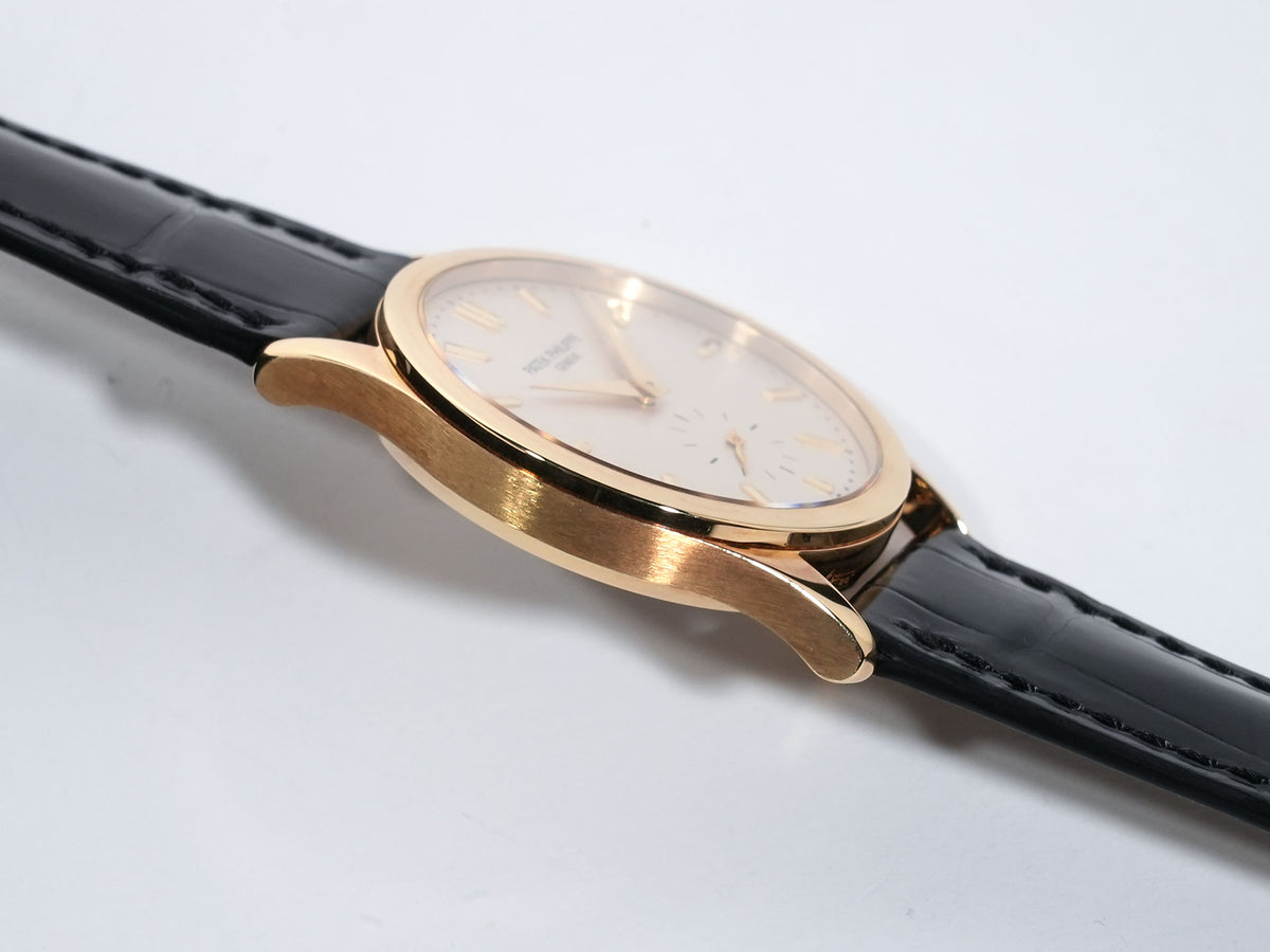 Patek Philippe Calatrava Ref. 5096J Yellow Gold Silver Dial Pre-owned uijfjun5