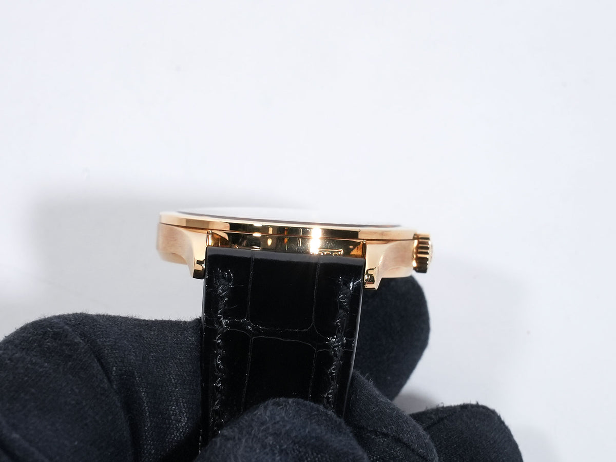 Patek Philippe Calatrava Ref. 5096J Yellow Gold Silver Dial Pre-owned uijfjun5