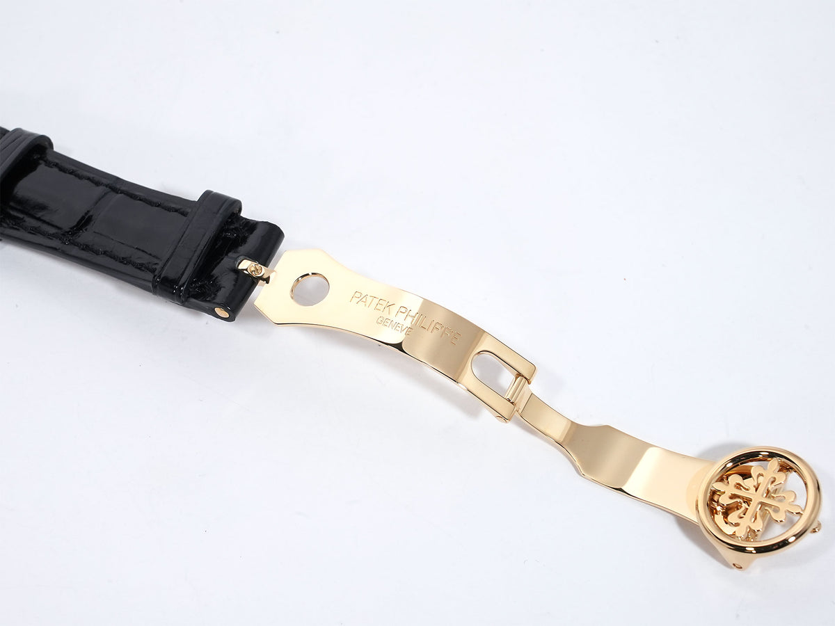 Patek Philippe Calatrava Ref. 5096J Yellow Gold Silver Dial Pre-owned uijfjun5