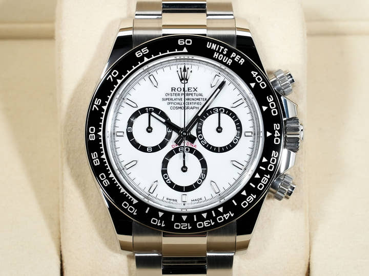 ロレックス デイトナ Ref.126500LN ステンレススチール ホワイト文字盤 美品 fjaorueb