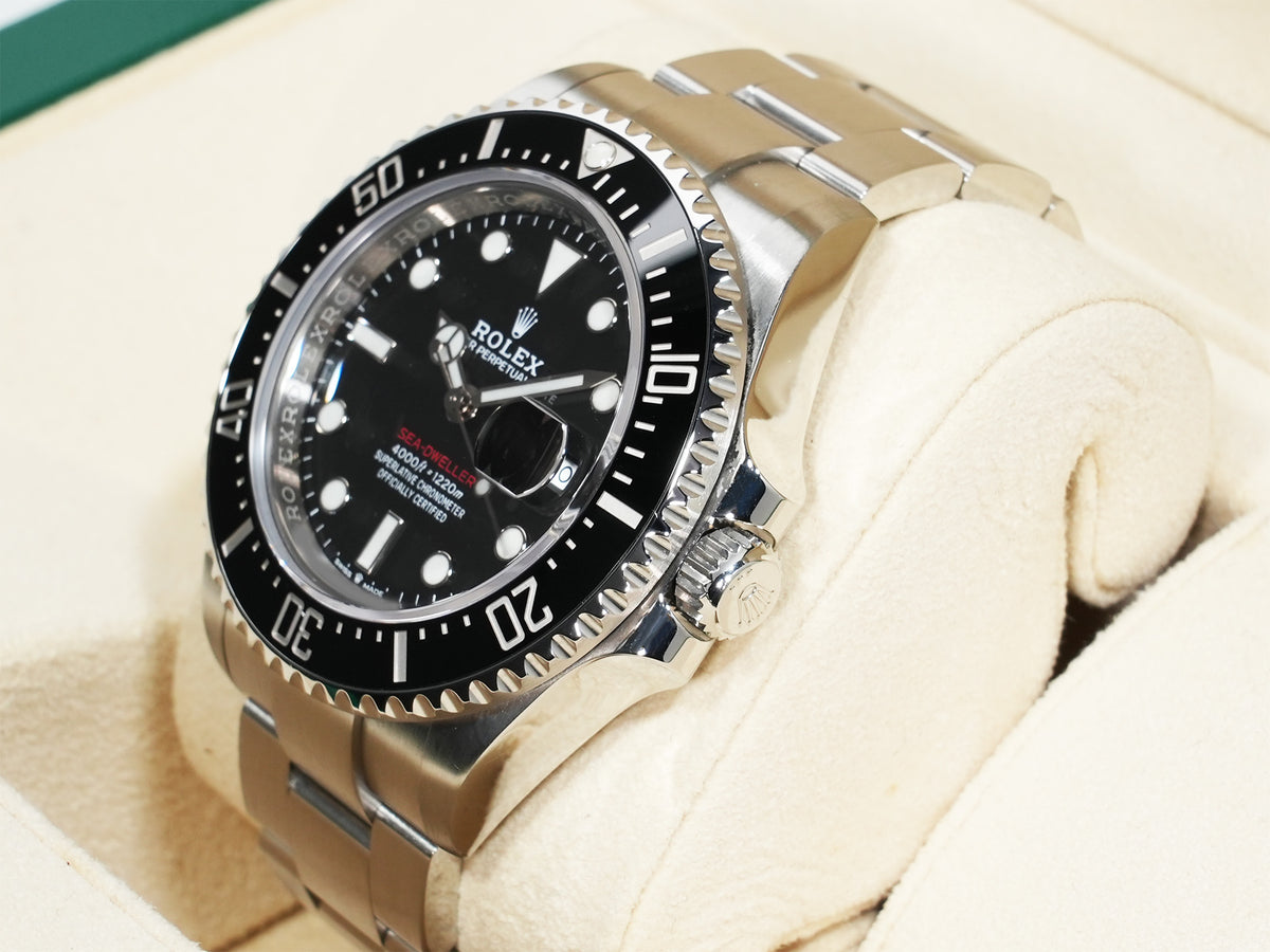ロレックス シードゥエラー Ref.126600 ステンレススチール ブラック文字盤 美品 ppgaqkaj