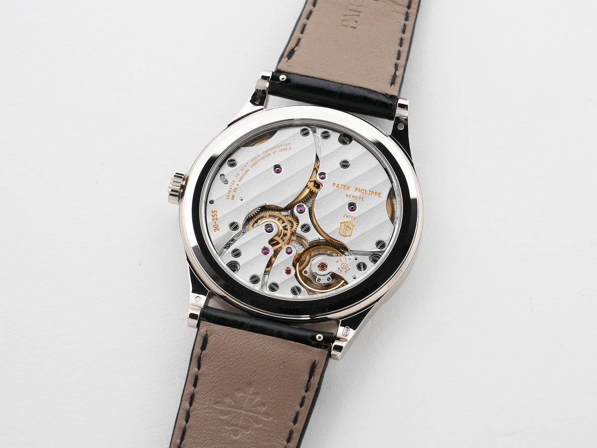 パテックフィリップ カラトラバ Ref.6119G-001 ホワイトゴールド グレー文字盤 美中古 g664ewnz