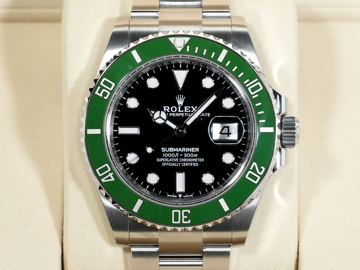 ロレックス サブマリーナー デイト Ref.126610LV ステンレススチール ブラック文字盤 美中古 jyygh4zf