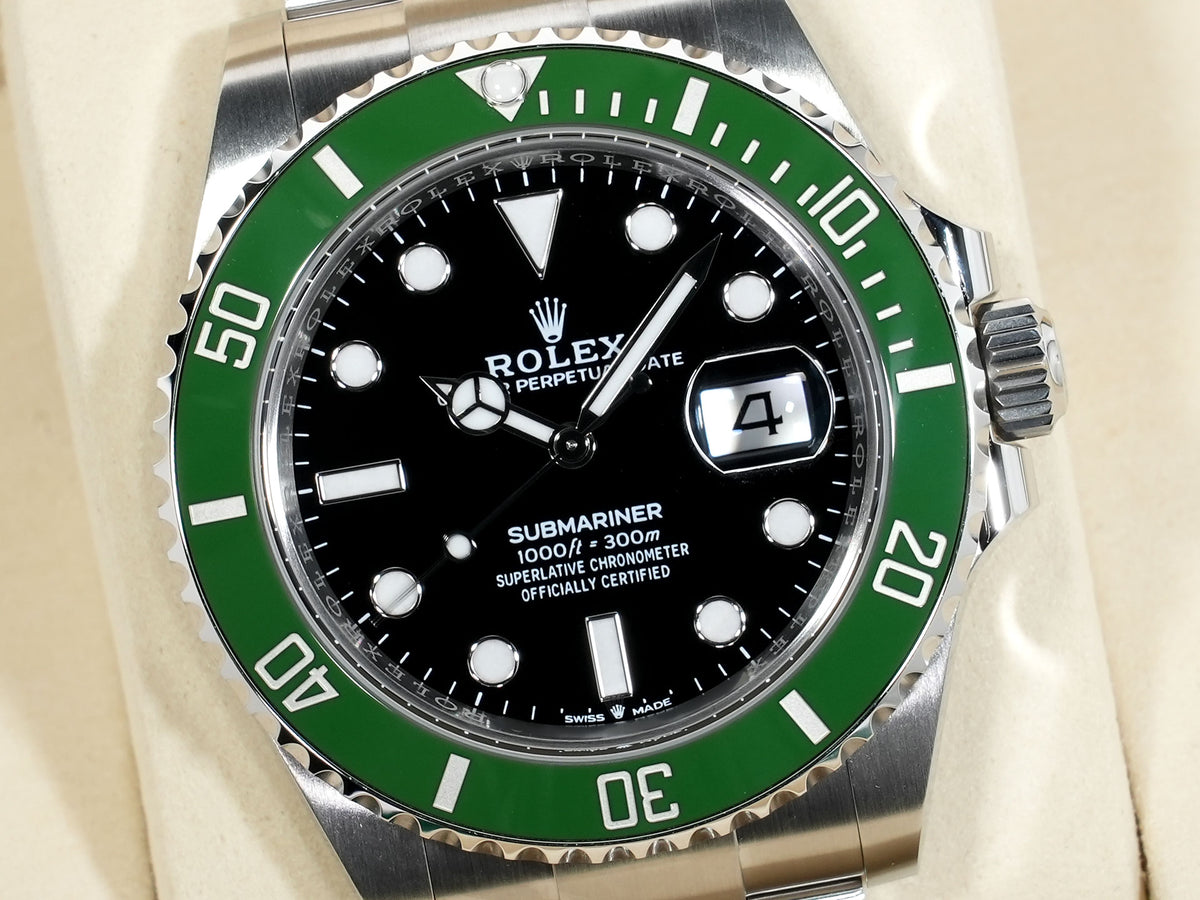 ロレックス サブマリーナー デイト Ref.126610LV ステンレススチール ブラック文字盤 美中古 jyygh4zf