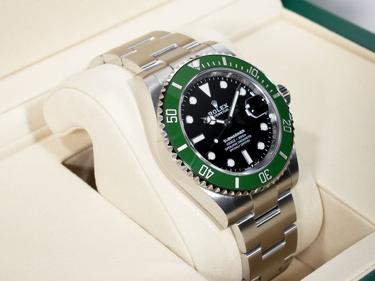 ロレックス サブマリーナー デイト Ref.126610LV ステンレススチール ブラック文字盤 美中古 jyygh4zf