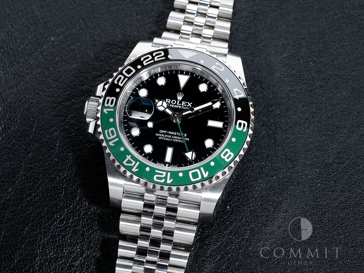 Rolex GMT-Master II Ref. 126720VTNR Stainless Steel Black Dial Jubilee Bracelet Pre-owned 38zsd48o