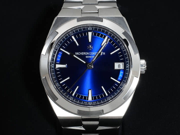 ヴァシュロンコンスタンタン オーヴァーシーズ Ref.4500V/110A-B128 ステンレススチール ブルー文字盤 中古 h4fbzuxx