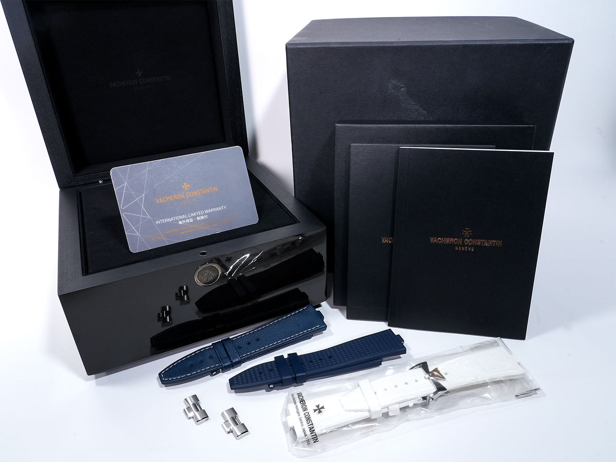 ヴァシュロンコンスタンタン オーヴァーシーズ Ref.4500V/110A-B128 ステンレススチール ブルー文字盤 中古 h4fbzuxx