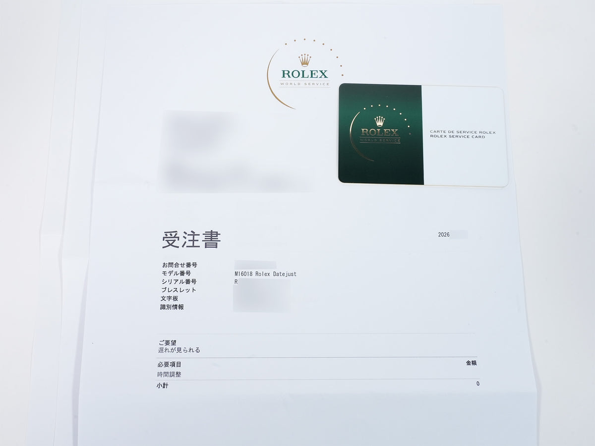 ロレックス デイトジャスト Ref.16018 イエローゴールド オニキス文字盤 中古 6djtraai
