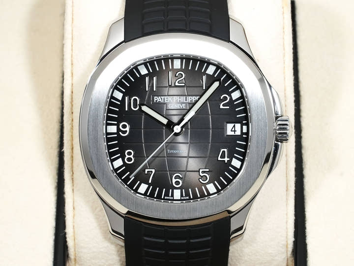 パテックフィリップ アクアノート TIFFANY＆CO. Ref.5167/1A-001 ステンレススチール ブラック文字盤 美中古 zrxr5j3t