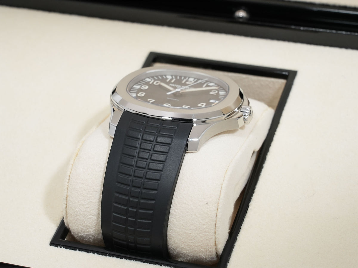 パテックフィリップ アクアノート TIFFANY＆CO. Ref.5167/1A-001 ステンレススチール ブラック文字盤 美中古 zrxr5j3t
