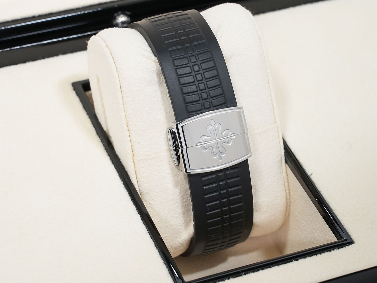 パテックフィリップ アクアノート TIFFANY＆CO. Ref.5167/1A-001 ステンレススチール ブラック文字盤 美中古 zrxr5j3t