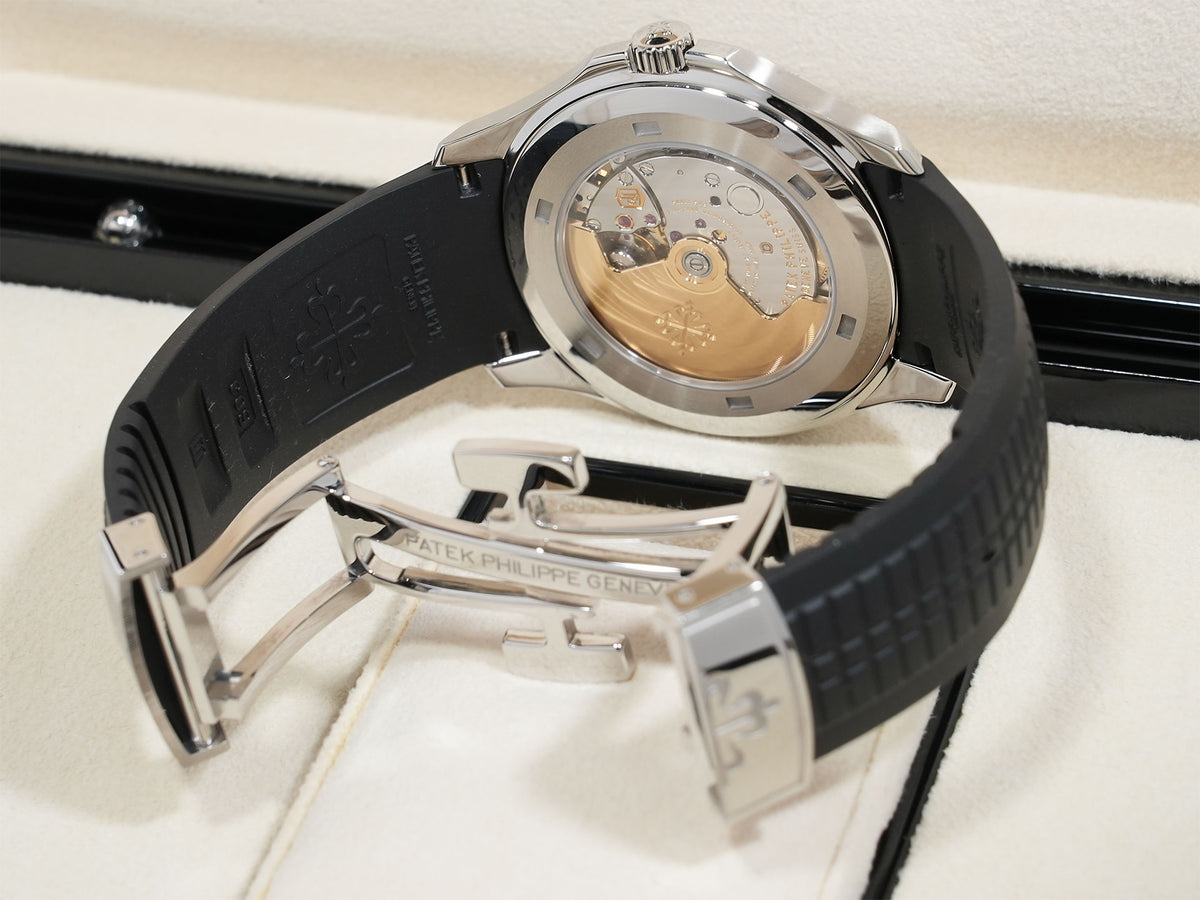 パテックフィリップ アクアノート TIFFANY＆CO. Ref.5167/1A-001 ステンレススチール ブラック文字盤 美中古 zrxr5j3t