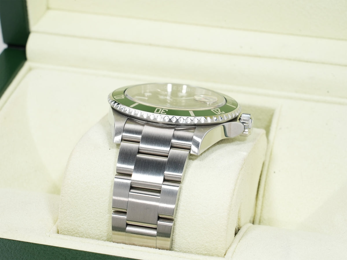 ロレックス サブマリーナー デイト Ref.16610LV ステンレススチール ブラック文字盤 美中古 48e6hinx