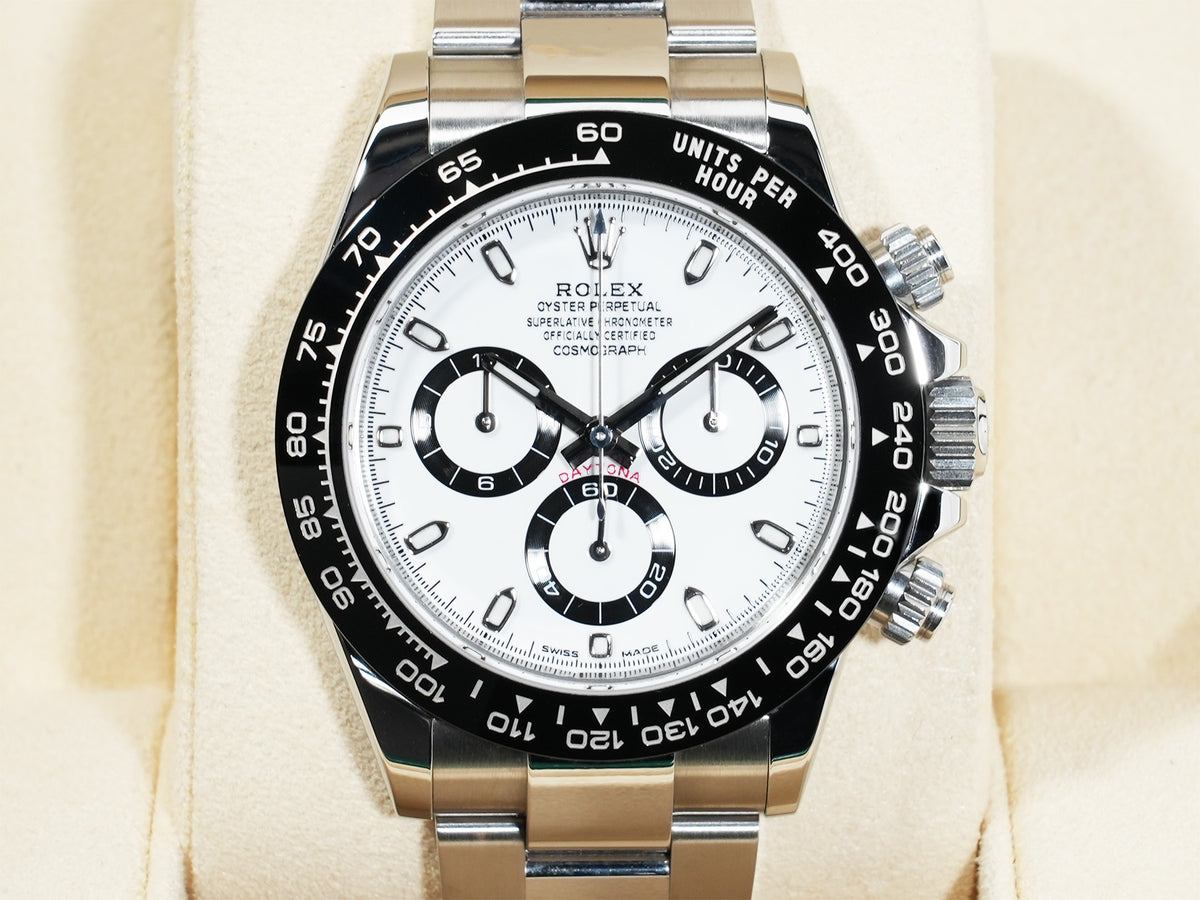 ロレックス デイトナ Ref.116500LN ステンレススチール ホワイト文字盤 中古 bjev6mh8