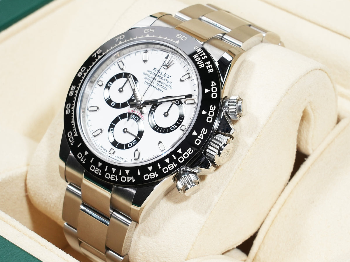 ロレックス デイトナ Ref.116500LN ステンレススチール ホワイト文字盤 中古 bjev6mh8