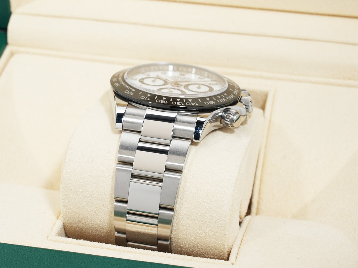 ロレックス デイトナ Ref.116500LN ステンレススチール ホワイト文字盤 中古 bjev6mh8