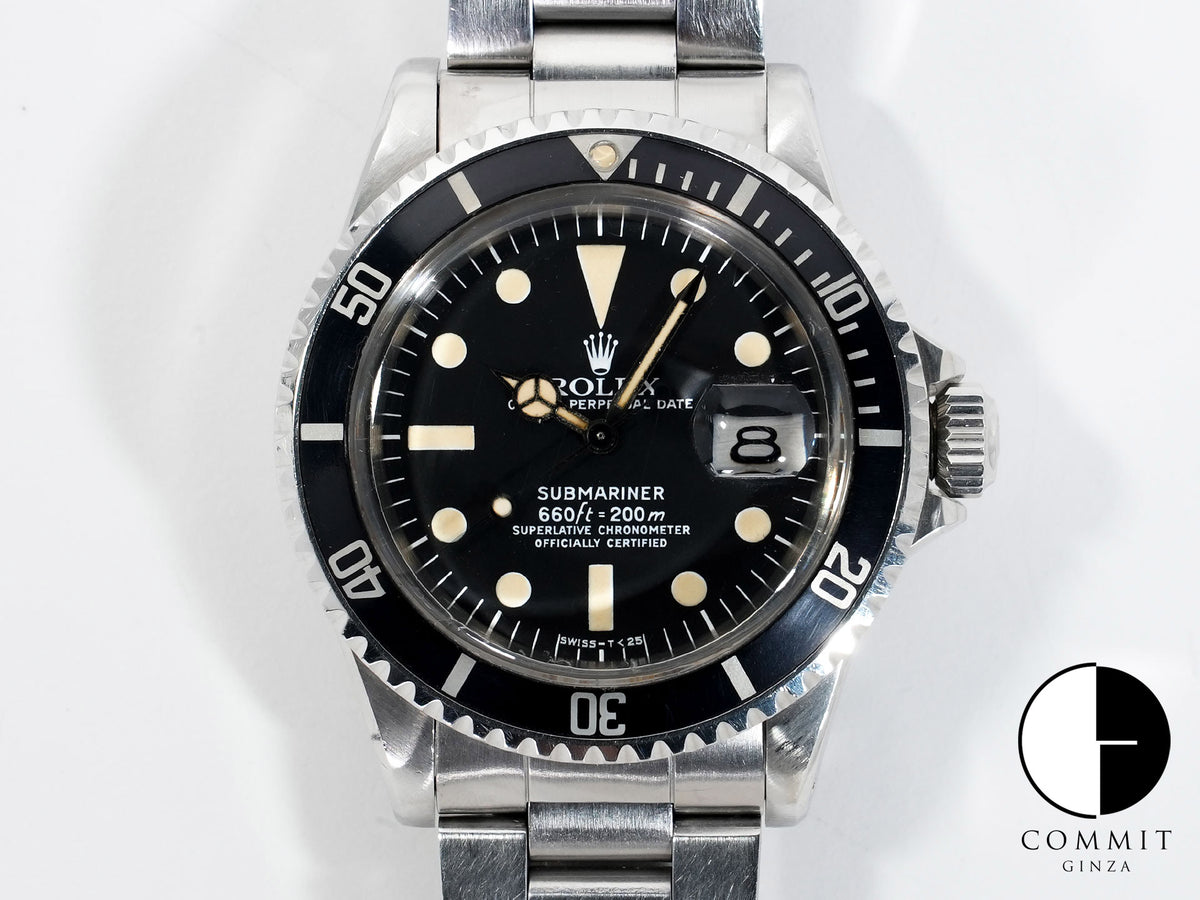 ロレックス サブマリーナー デイト Ref.1680 ステンレススチール ブラック文字盤 中古 7dimwa44