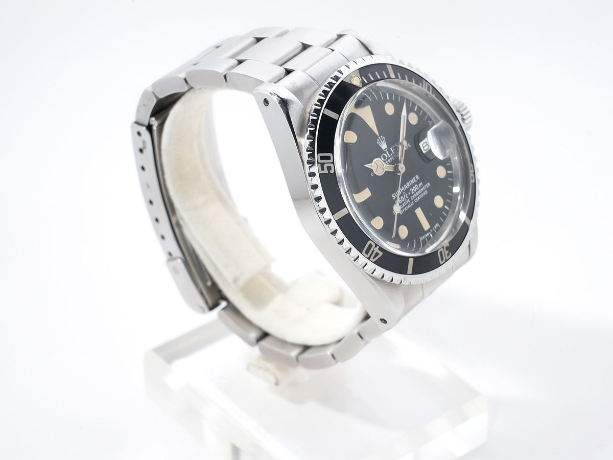 Rolex Submariner Date Ref.1680 Stainless Steel Black Dial Pre-owned 7dimwa44
