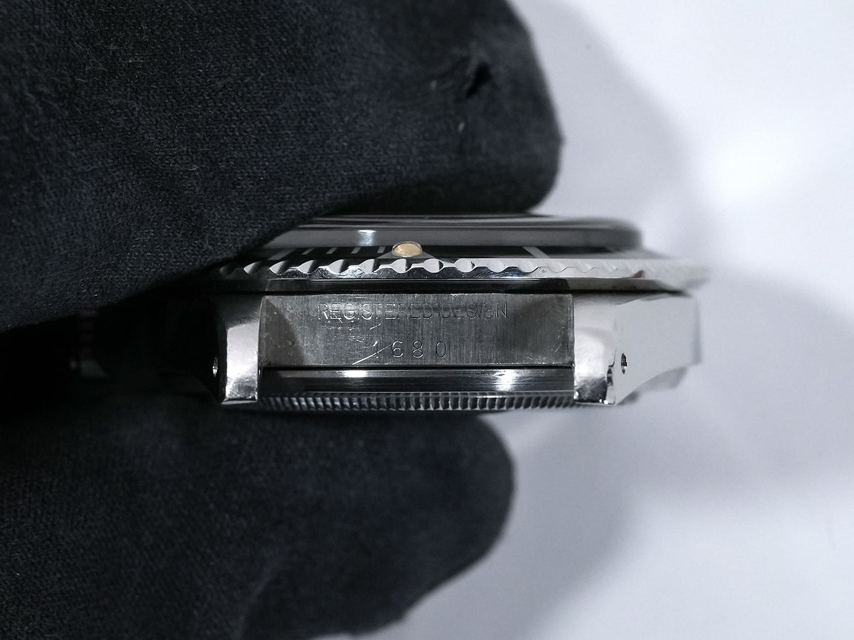 Rolex Submariner Date Ref.1680 Stainless Steel Black Dial Pre-owned 7dimwa44