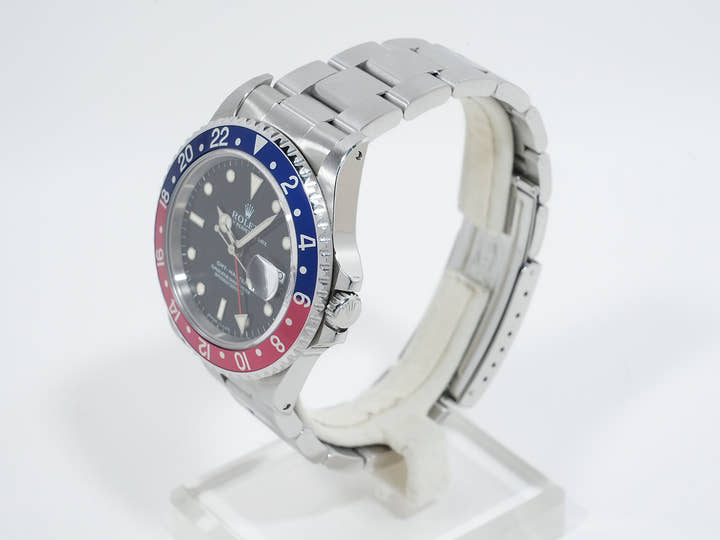 Rolex GMT-Master Ref. 16700 Stainless Steel Black Dial Jubilee Bracelet Pre-owned ur9s9bmg
