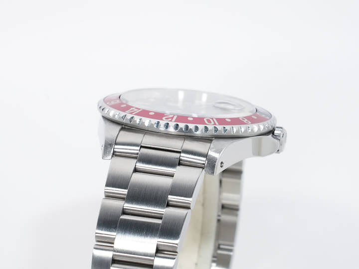 Rolex GMT-Master Ref. 16700 Stainless Steel Black Dial Jubilee Bracelet Pre-owned ur9s9bmg