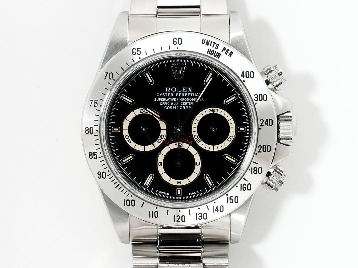 ロレックス デイトナ エルプリメロ Ref.16520 ステンレススチール ブラック文字盤 中古 zoc3qvmj