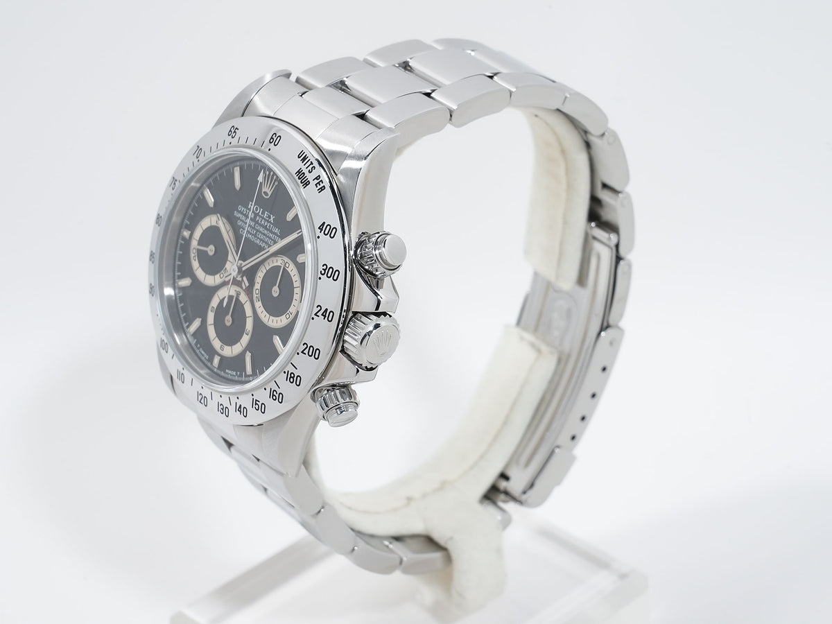 Rolex Daytona El Primero Ref. 16520 Stainless Steel Black Dial Pre-owned zoc3qvmj