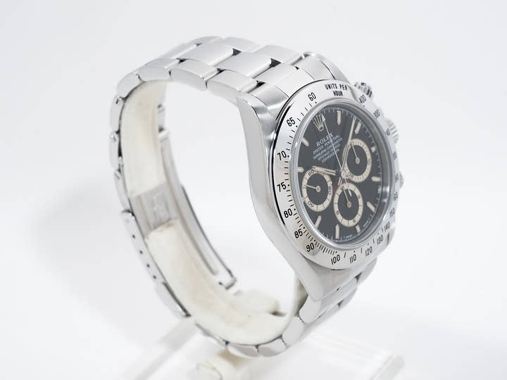 Rolex Daytona El Primero Ref. 16520 Stainless Steel Black Dial Pre-owned zoc3qvmj