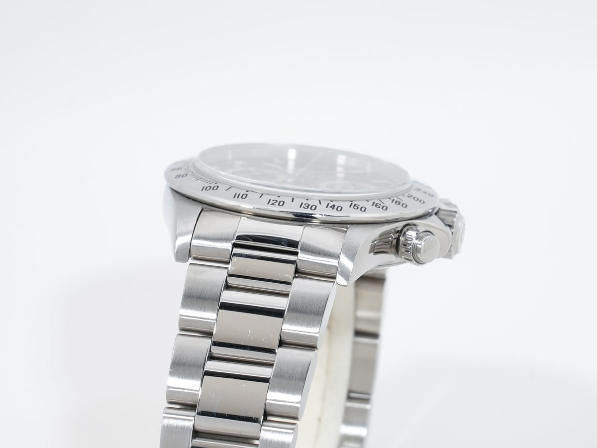 Rolex Daytona El Primero Ref. 16520 Stainless Steel Black Dial Pre-owned zoc3qvmj