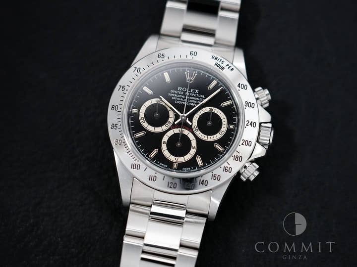 Rolex Daytona El Primero Ref. 16520 Stainless Steel Black Dial Pre-owned zoc3qvmj