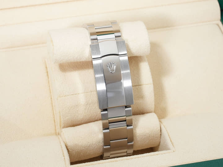 Rolex Datejust 41 Ref. 126300 Stainless Steel Slate Roman Dial Oyster Bracelet Pre-owned q8ufzbiw