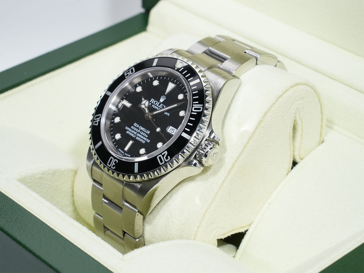 Rolex Sea-Dweller Ref.16600 Stainless Steel Black Dial Pre-owned np3zuj22