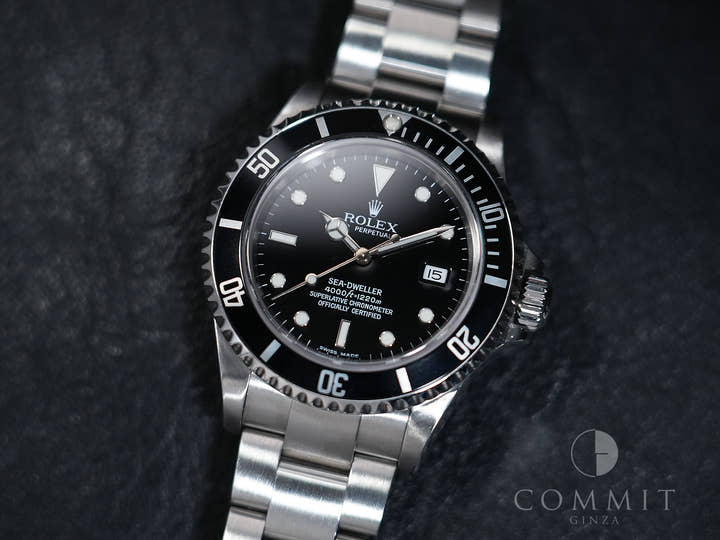 Rolex Sea-Dweller Ref.16600 Stainless Steel Black Dial Pre-owned np3zuj22