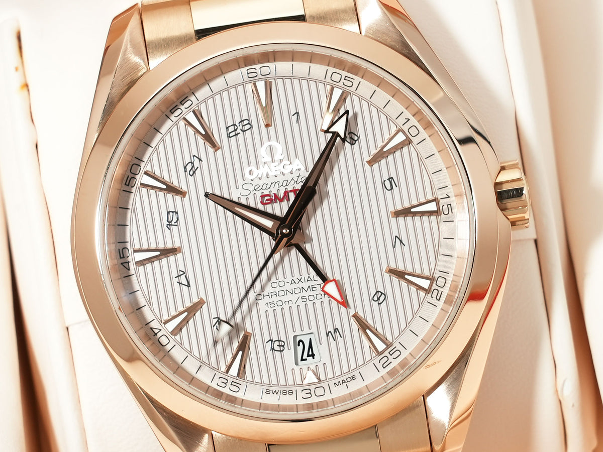 OMEGA Seamaster Aqua Terra Ref. 231.50.43.22.02.001 Red Gold Silver Dial Pre-owned ik4u5f4t