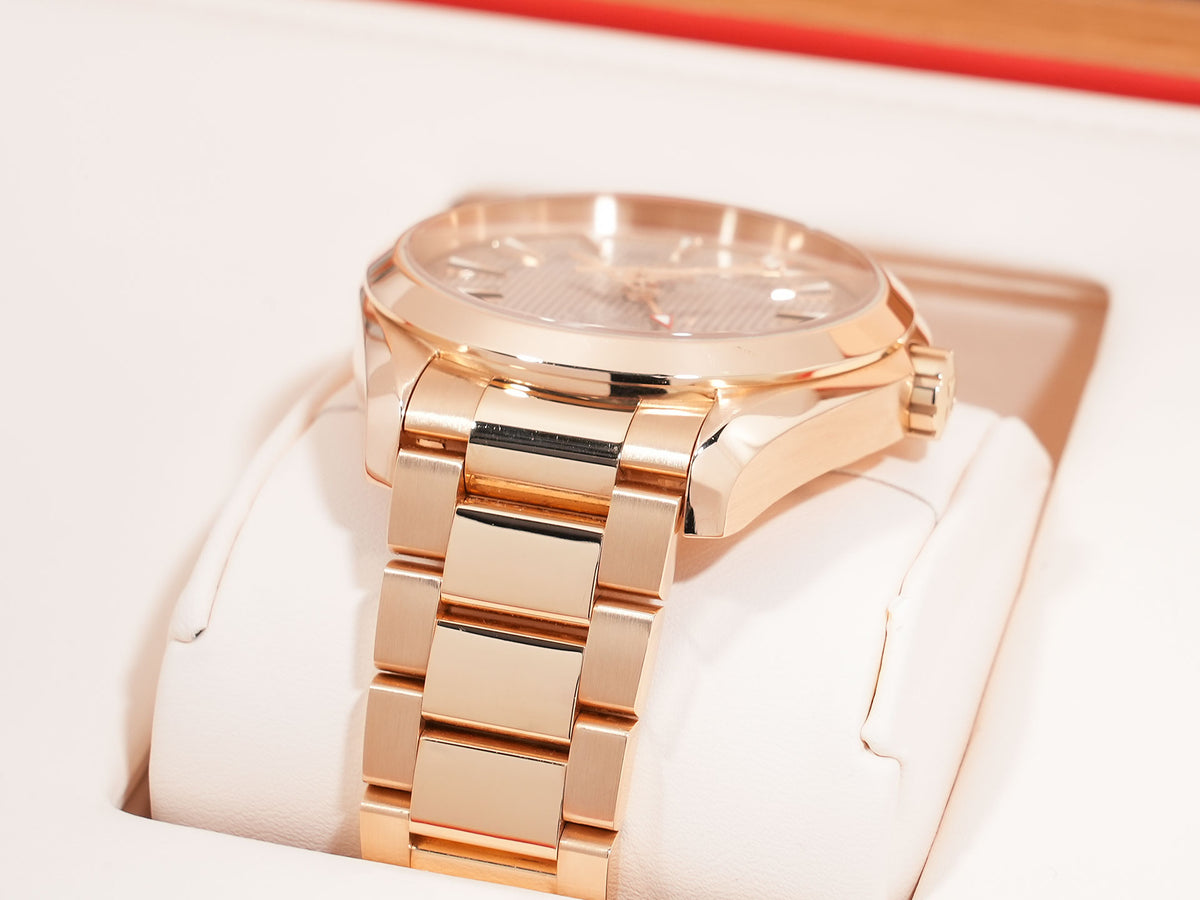 OMEGA Seamaster Aqua Terra Ref. 231.50.43.22.02.001 Red Gold Silver Dial Pre-owned ik4u5f4t