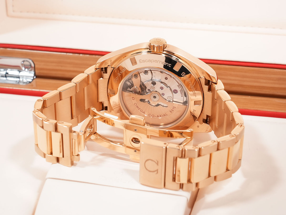 OMEGA Seamaster Aqua Terra Ref. 231.50.43.22.02.001 Red Gold Silver Dial Pre-owned ik4u5f4t