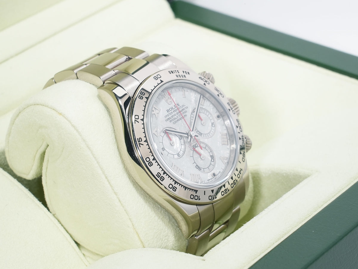ロレックス デイトナ Ref.116509 ホワイトゴールド メテオライト文字盤 中古 xnrbu6pr